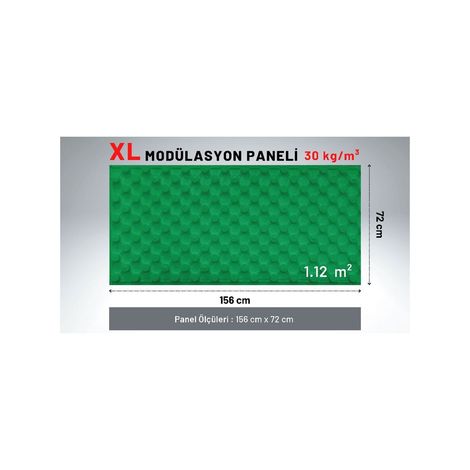 XL Yeşil Folyo Kaplamalı
